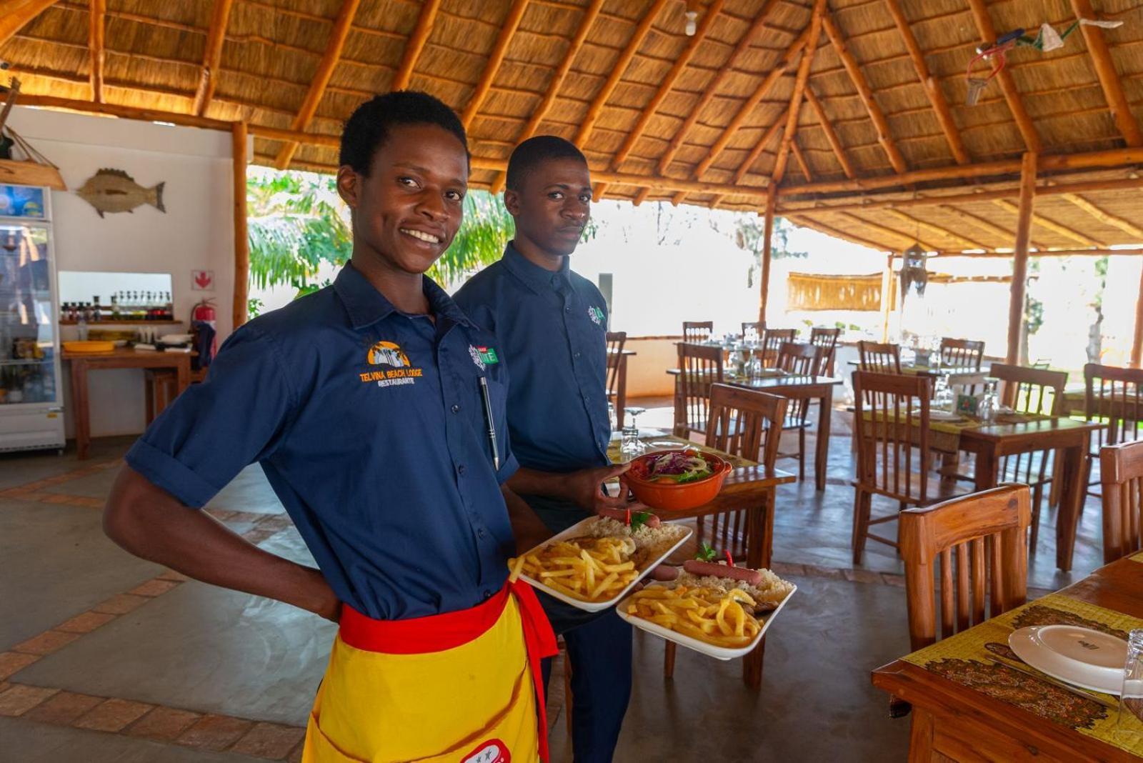 Telvina Beach Lodge Vilankulo Eksteriør billede